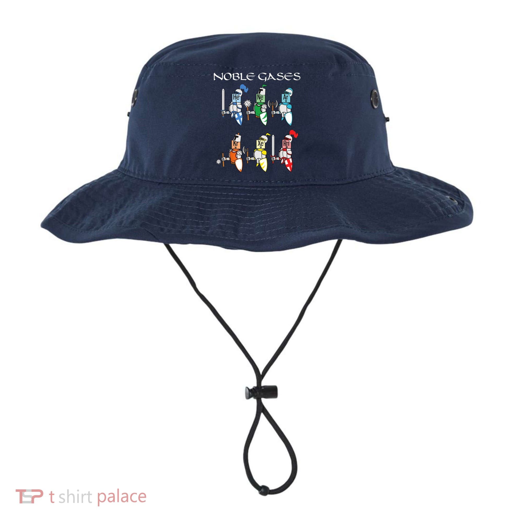 Funny Chemistry Medieval Science Noble Gases Knight Bucket Hat