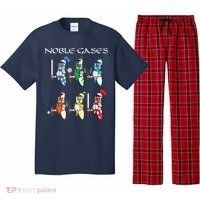 Funny Chemistry Medieval Science Noble Gases Knight Pajama Set thumb 0
