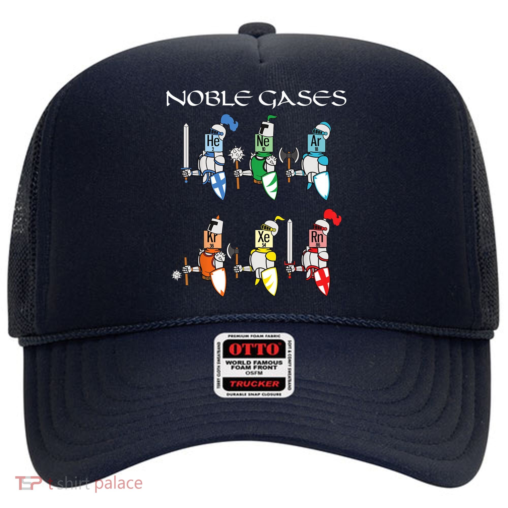 Funny Chemistry Medieval Science Noble Gases Knight Hat