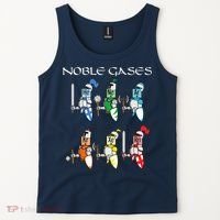Funny Chemistry Medieval Science Noble Gases Knight Tank Top thumb 2