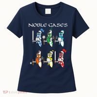Funny Chemistry Medieval Science Noble Gases Knight Women's T-Shirt thumb 0