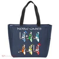Funny Chemistry Medieval Science Noble Gases Knight Tote Bag thumb 0