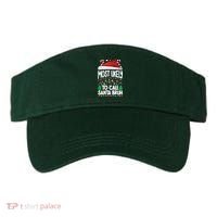 Funny Christmas Most Likely To Call Santa Bruh Visor thumb 0