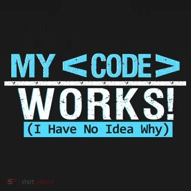 Funny Coder My Code Works I Have No Idea Why Cooling Performance Crew T-Shirt
