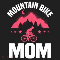 Funny Cycling Mountain Bike Mom Mtb Mountain Biking Mom Gift Beanie thumb 2