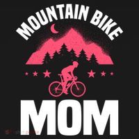 Funny Cycling Mountain Bike Mom Mtb Mountain Biking Mom Gift Women's Hoodie thumb 2