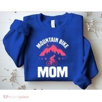 Funny Cycling Mountain Bike Mom Mtb Mountain Biking Mom Gift Sweatshirt thumb 2