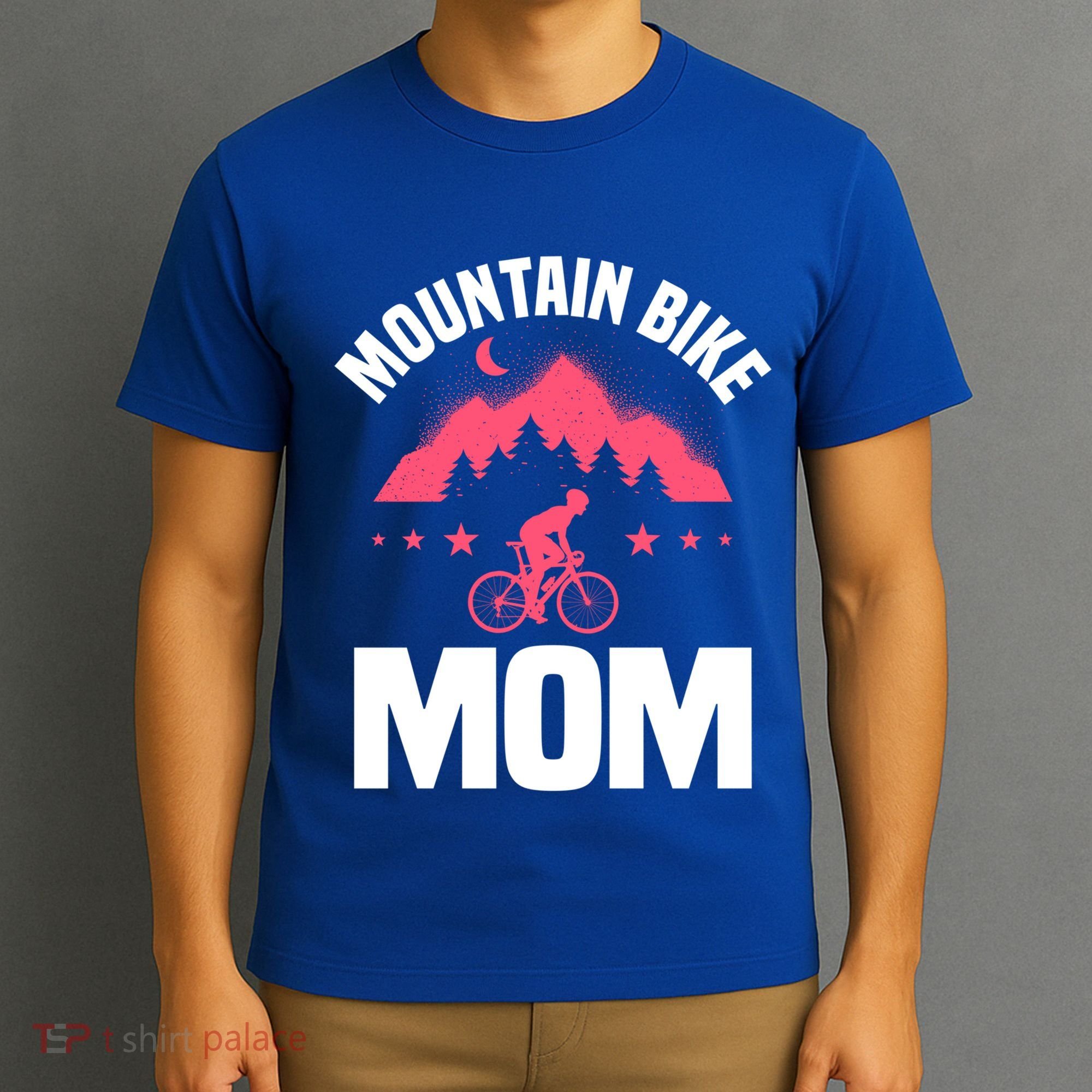 Funny Cycling Mountain Bike Mom Mtb Mountain Biking Mom Gift T-Shirt