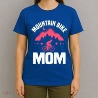 Funny Cycling Mountain Bike Mom Mtb Mountain Biking Mom Gift T-Shirt thumb 4