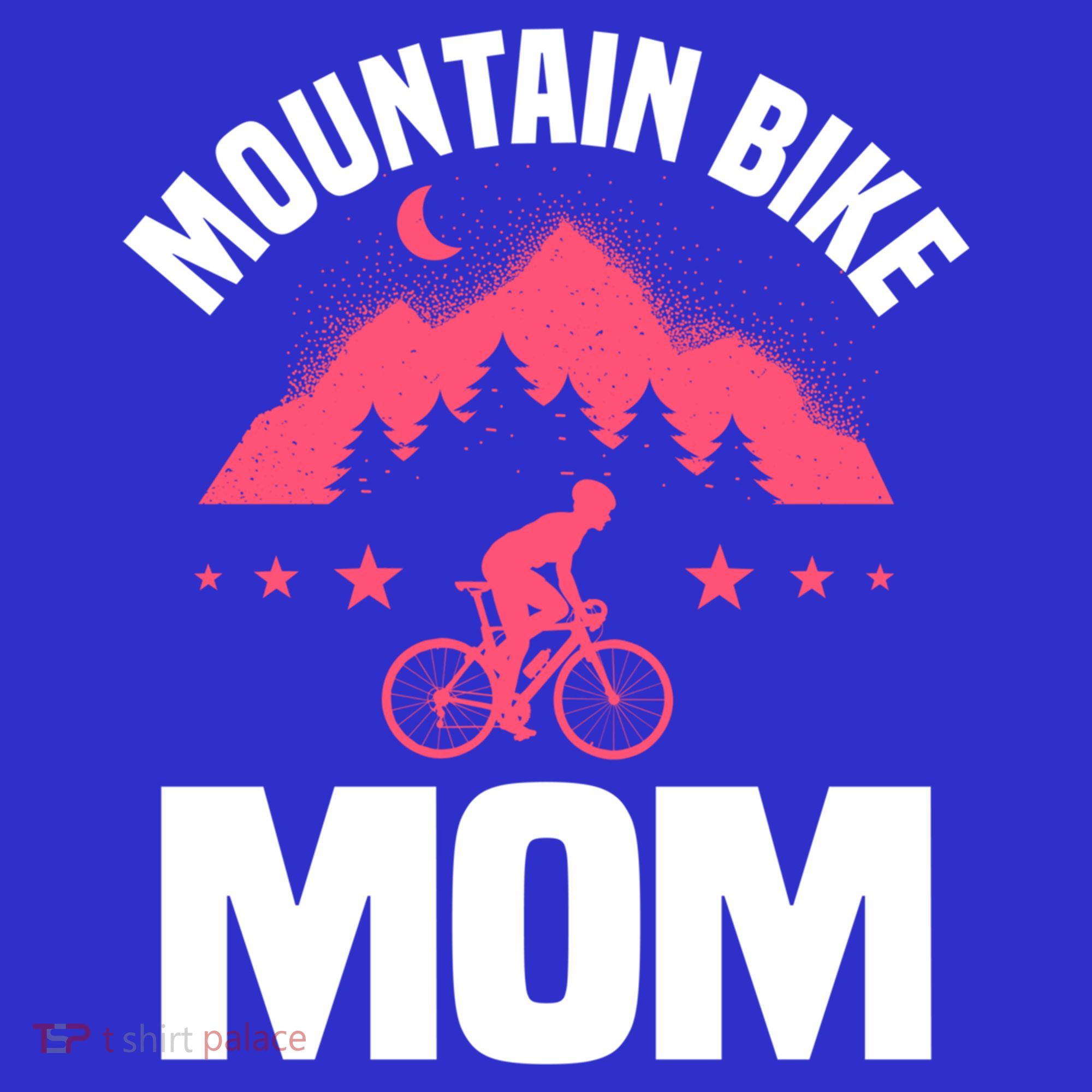 Funny Cycling Mountain Bike Mom Mtb Mountain Biking Mom Gift Women's Tank Top