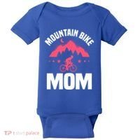 Funny Cycling Mountain Bike Mom Mtb Mountain Biking Mom Gift Baby Bodysuit thumb 0
