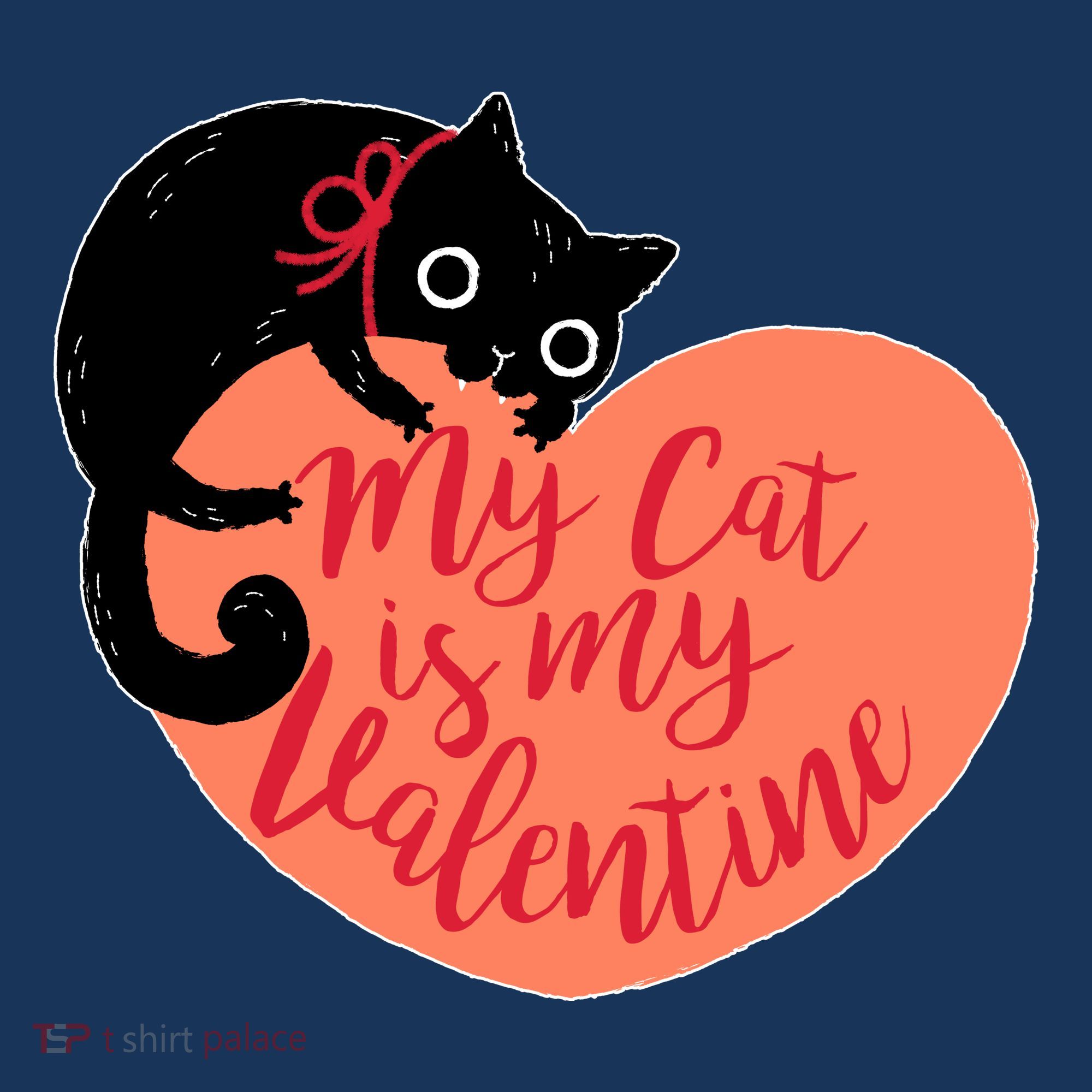 Funny Cute My Cat Is My Valentine Visor
