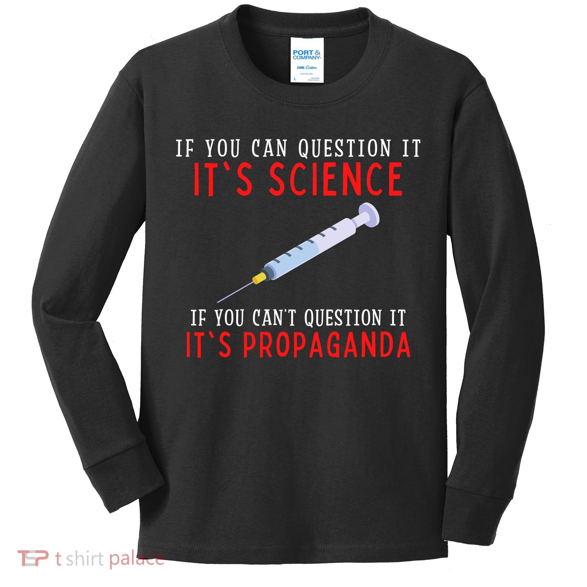 Funny Conservative Ministry Of Truth Kids Long Sleeve Shirt