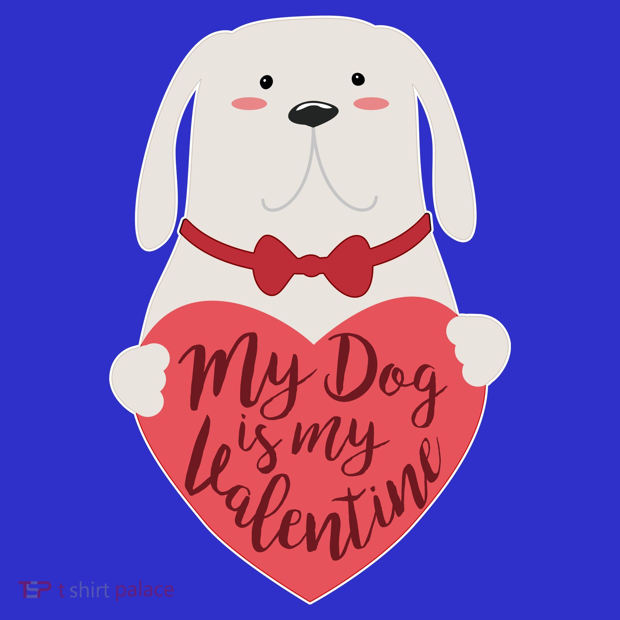 Funny Cute My Dog Is My Valentine Sweatshirt