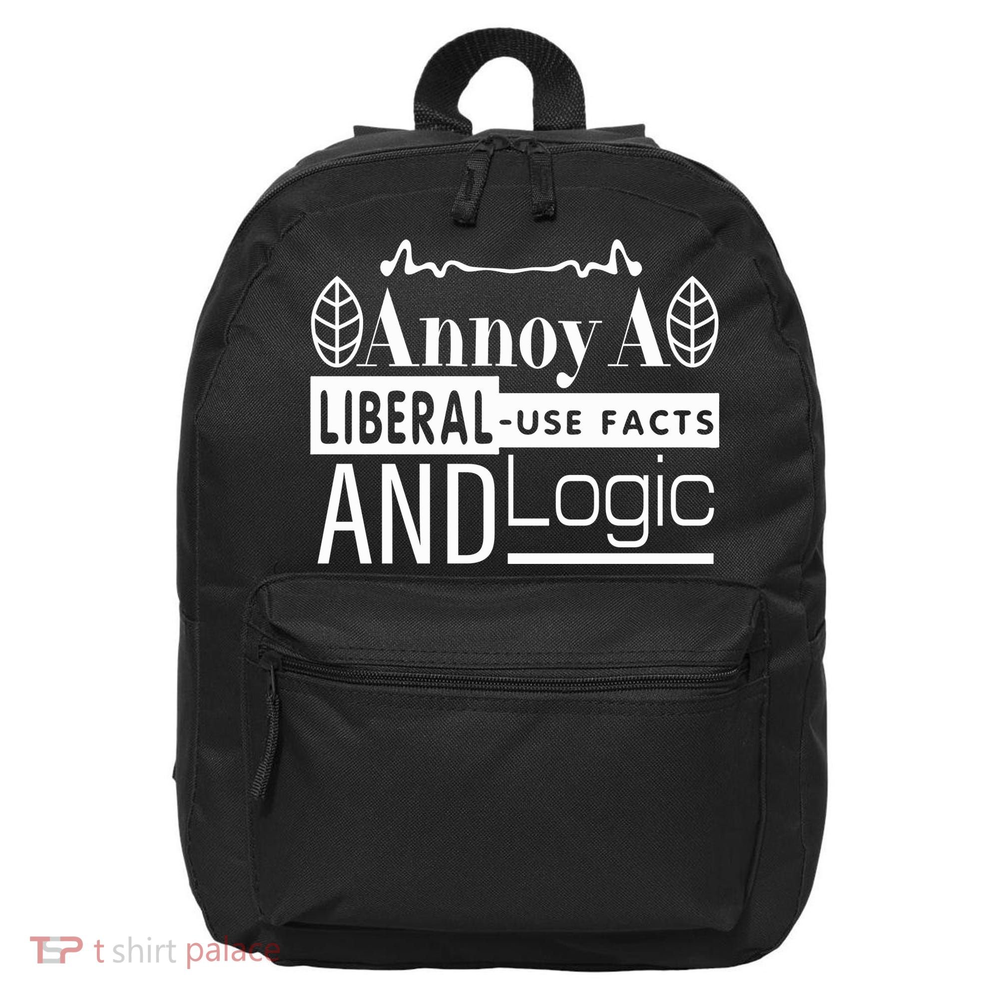 Funny Conservative MAGA Republican Anti Liberal 16 in Basic Backpack