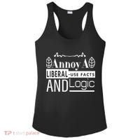 Funny Conservative MAGA Republican Anti Liberal Ladies PosiCharge Competitor Racerback Tank thumb 0