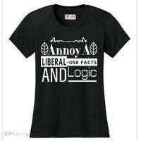 Funny Conservative MAGA Republican Anti Liberal Women's Cooling Performance Crew T-Shirt thumb 0