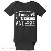 Funny Conservative MAGA Republican Anti Liberal Baby Bodysuit thumb 0