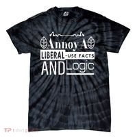 Funny Conservative MAGA Republican Anti Liberal Tie-Dye T-Shirt thumb 0
