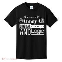 Funny Conservative MAGA Republican Anti Liberal Kids T-Shirt thumb 0