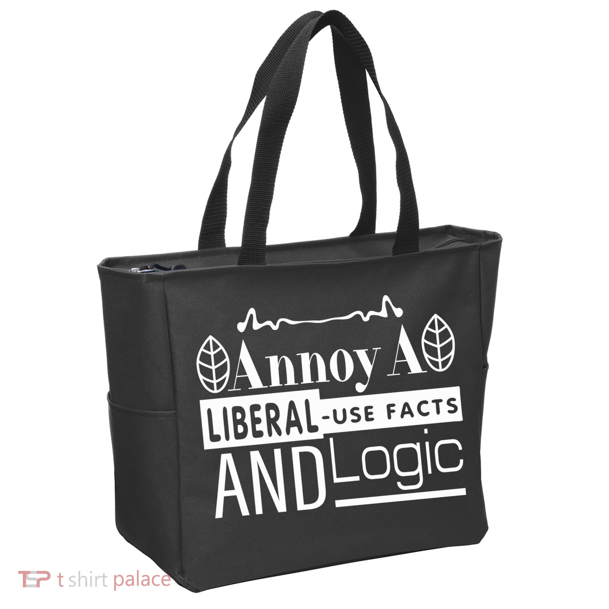 Funny Conservative MAGA Republican Anti Liberal Tote Bag