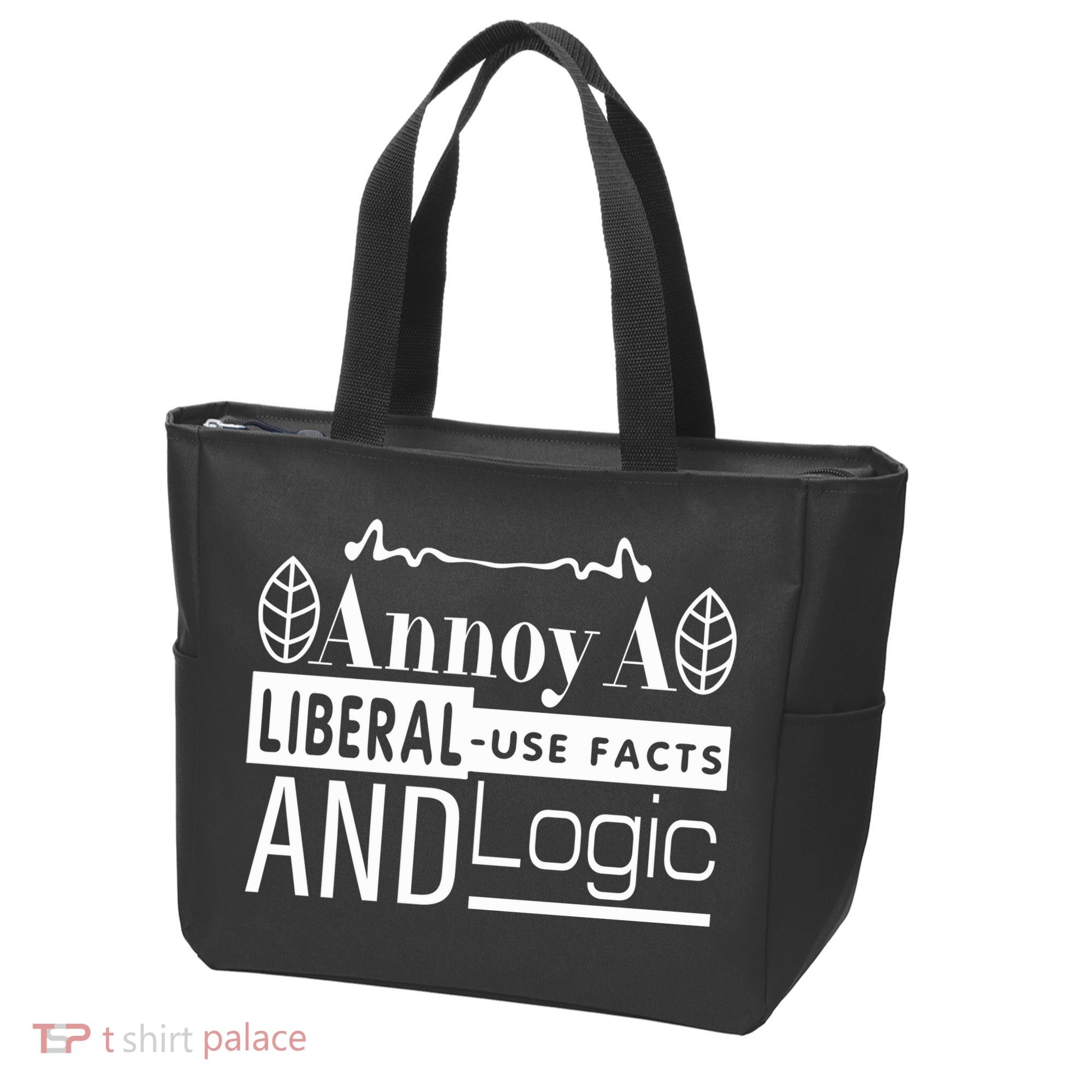 Funny Conservative MAGA Republican Anti Liberal Tote Bag