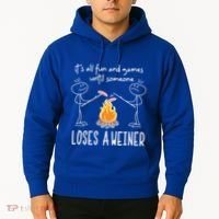 Funny Camping Mountains Outdoor Campfire Gift Hoodie thumb 2