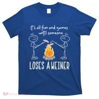 Funny Camping Mountains Outdoor Campfire Gift T-Shirt thumb 0