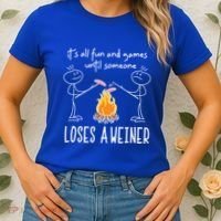 Funny Camping Mountains Outdoor Campfire Gift Women's T-Shirt thumb 2