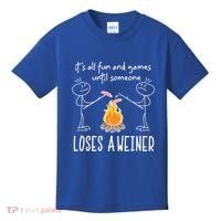 Funny Camping Mountains Outdoor Campfire Gift Kids T-Shirt thumb 0