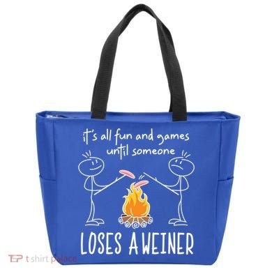 Funny Camping Mountains Outdoor Campfire Gift Tote Bag