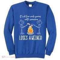 Funny Camping Mountains Outdoor Campfire Gift Sweatshirt thumb 0