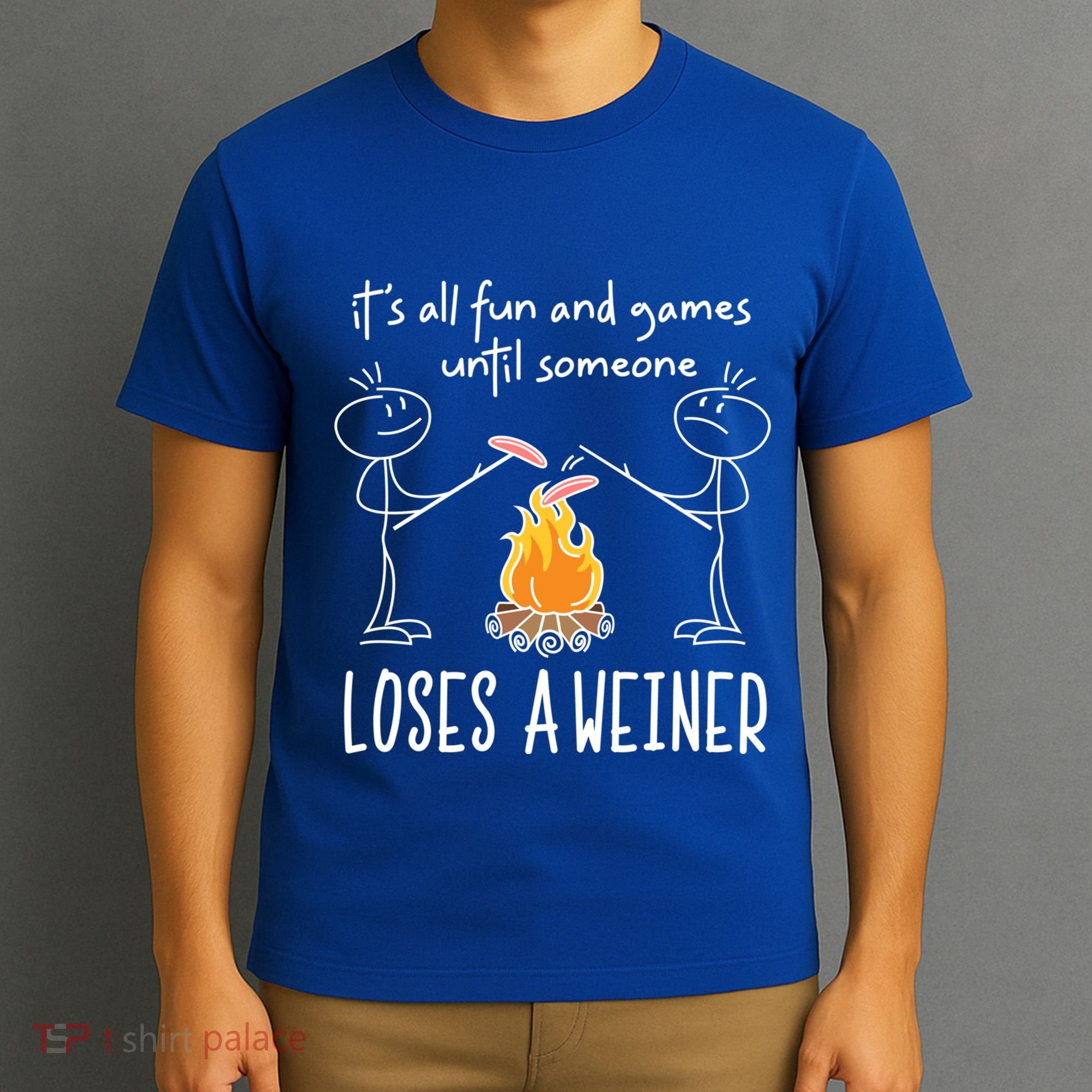 Funny Camping Mountains Outdoor Campfire Gift T-Shirt