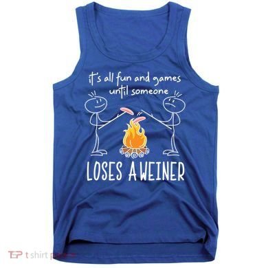 Funny Camping Mountains Outdoor Campfire Gift Tank Top