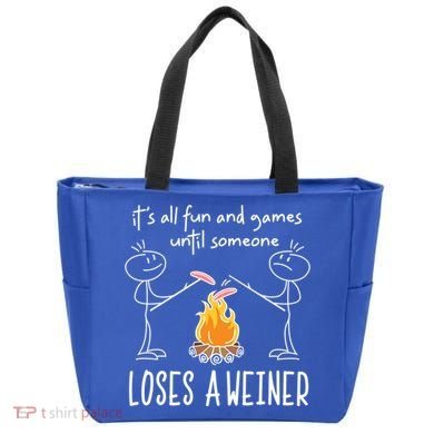 Funny Camping Mountains Outdoor Campfire Gift Tote Bag