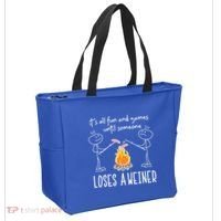 Funny Camping Mountains Outdoor Campfire Gift Tote Bag thumb 2