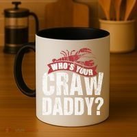 Funny Crawfish Meaningful Gift Cajun Lover Gift Who's Your Crawdaddy Great Gift Coffee Mug thumb 4