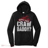 Funny Crawfish Meaningful Gift Cajun Lover Gift Who's Your Crawdaddy Great Gift Women's Hoodie thumb 0