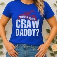 Funny Crawfish Meaningful Gift Cajun Lover Gift Who's Your Crawdaddy Great Gift Women's T-Shirt thumb 2
