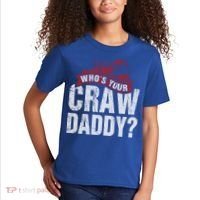 Funny Crawfish Meaningful Gift Cajun Lover Gift Who's Your Crawdaddy Great Gift Kids T-Shirt thumb 2