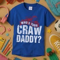 Funny Crawfish Meaningful Gift Cajun Lover Gift Who's Your Crawdaddy Great Gift Kids T-Shirt thumb 3