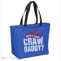 Funny Crawfish Meaningful Gift Cajun Lover Gift Who's Your Crawdaddy Great Gift Tote Bag thumb 2