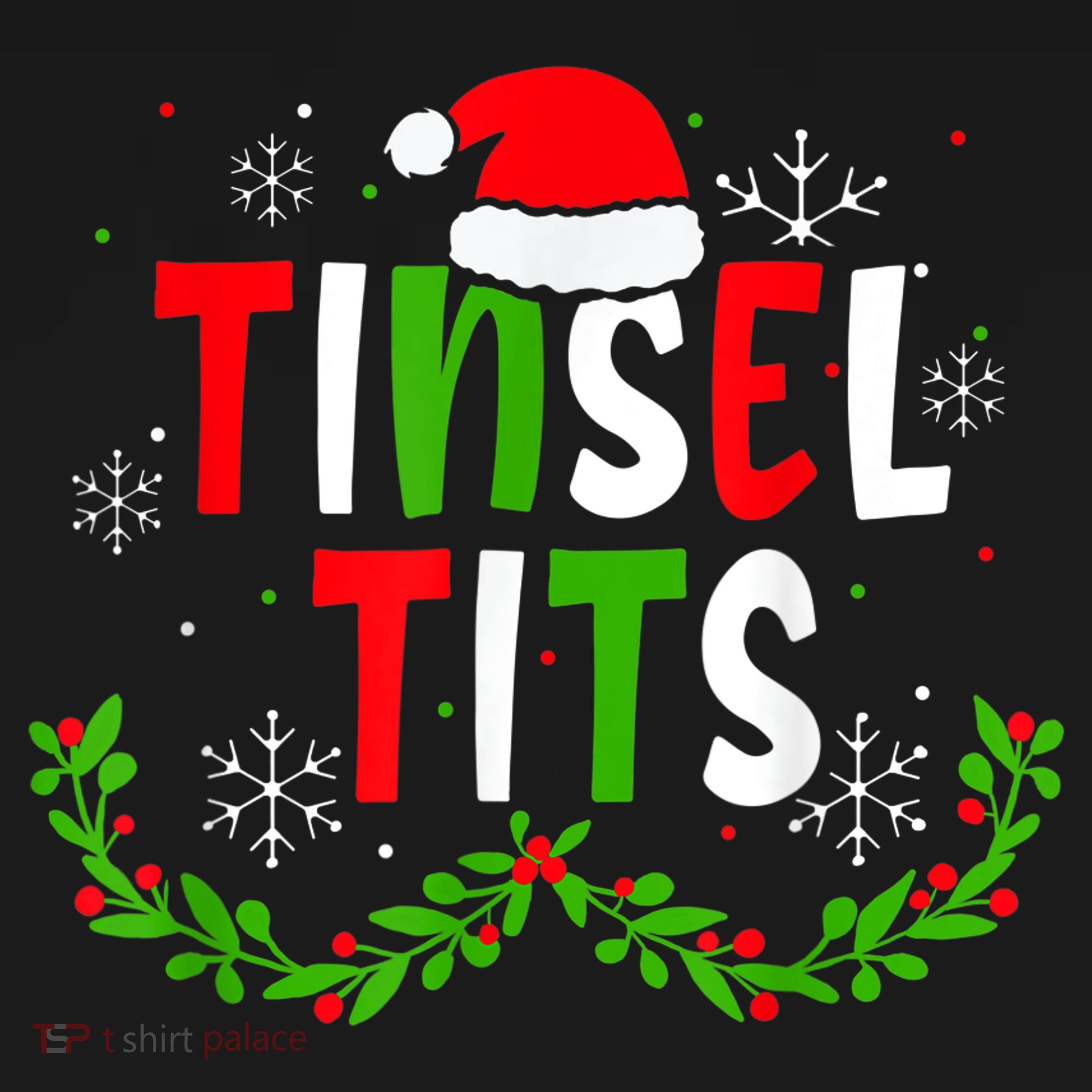 Funny Christmas Matching Couples Jingle Balls Tinsel Tits Baby Bodysuit