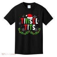 Funny Christmas Matching Couples Jingle Balls Tinsel Tits Kids T-Shirt thumb 0
