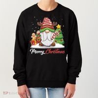 Funny Cute Merry Christmas Gnome Women's Sweatshirt thumb 0
