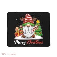 Funny Cute Merry Christmas Gnome Mousepad thumb 0