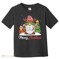 Funny Cute Merry Christmas Gnome Toddler T-Shirt thumb 0