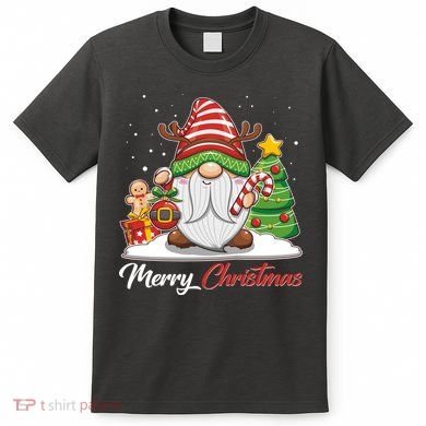 Funny Cute Merry Christmas Gnome T-Shirt