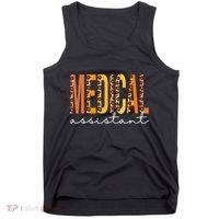 Funny Cute Medical Assistant Leopard Fall Autumn Lovers Thanksgiving Tank Top thumb 0