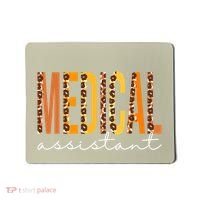 Funny Cute Medical Assistant Leopard Fall Autumn Lovers Thanksgiving Mousepad thumb 0